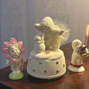 Department 56 Angel and Flower Child Figurines Set